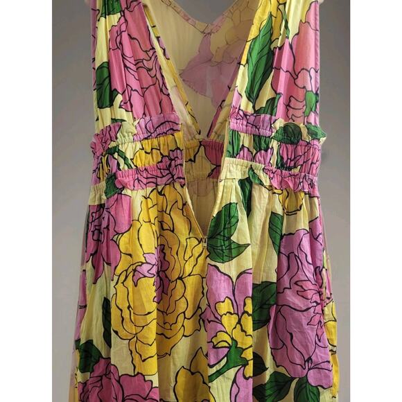 Banjanan Frankie Floral Maxi Dress XL Boho Cottagecore Garden Party $450 Retail - Picture 8 of 10